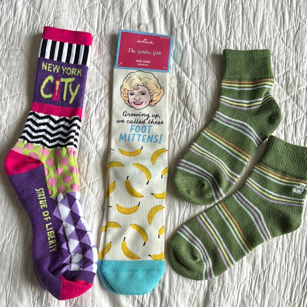 Lot Colourful Socks